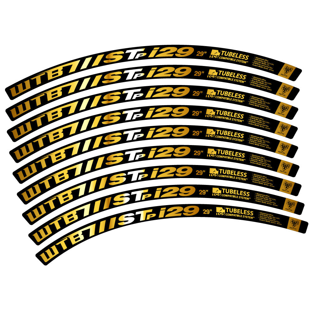 Autocollant WTB ST i29, Roues VTT 29, Autocollant Vélo vinyle