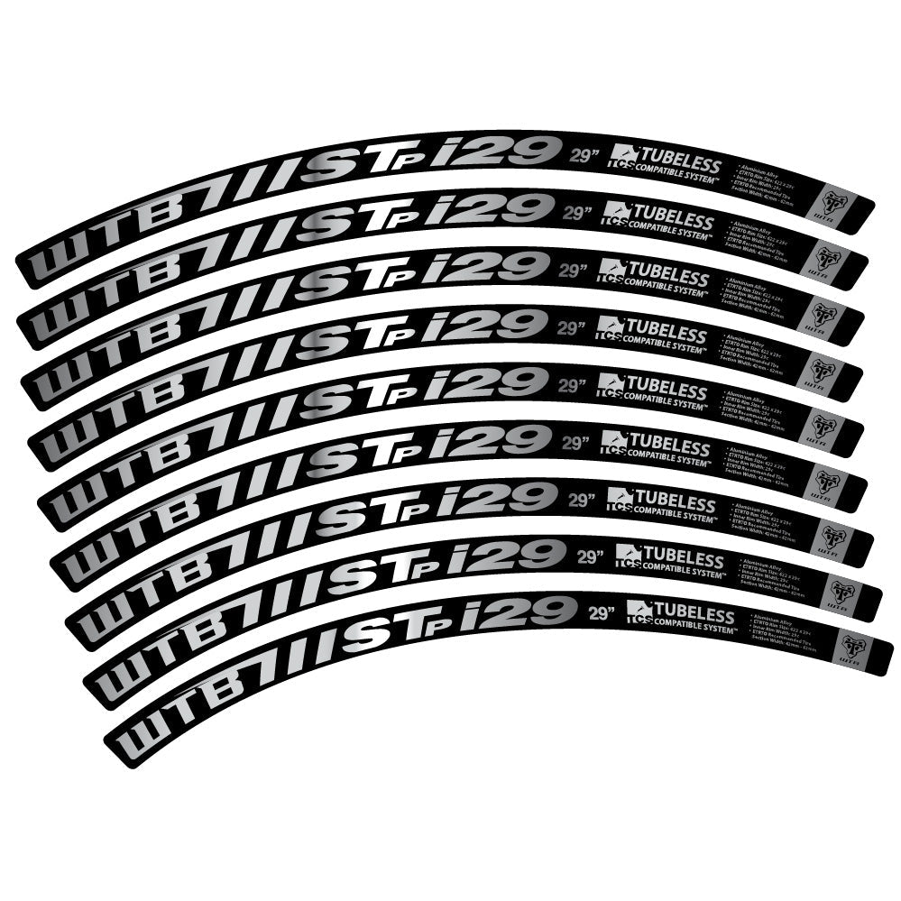 Autocollant WTB ST i29, Roues VTT 29, Autocollant Vélo vinyle