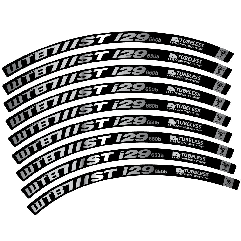Autocollant WTB ST i29, Roues VTT 27.5, Autocollant Vélo vinyle