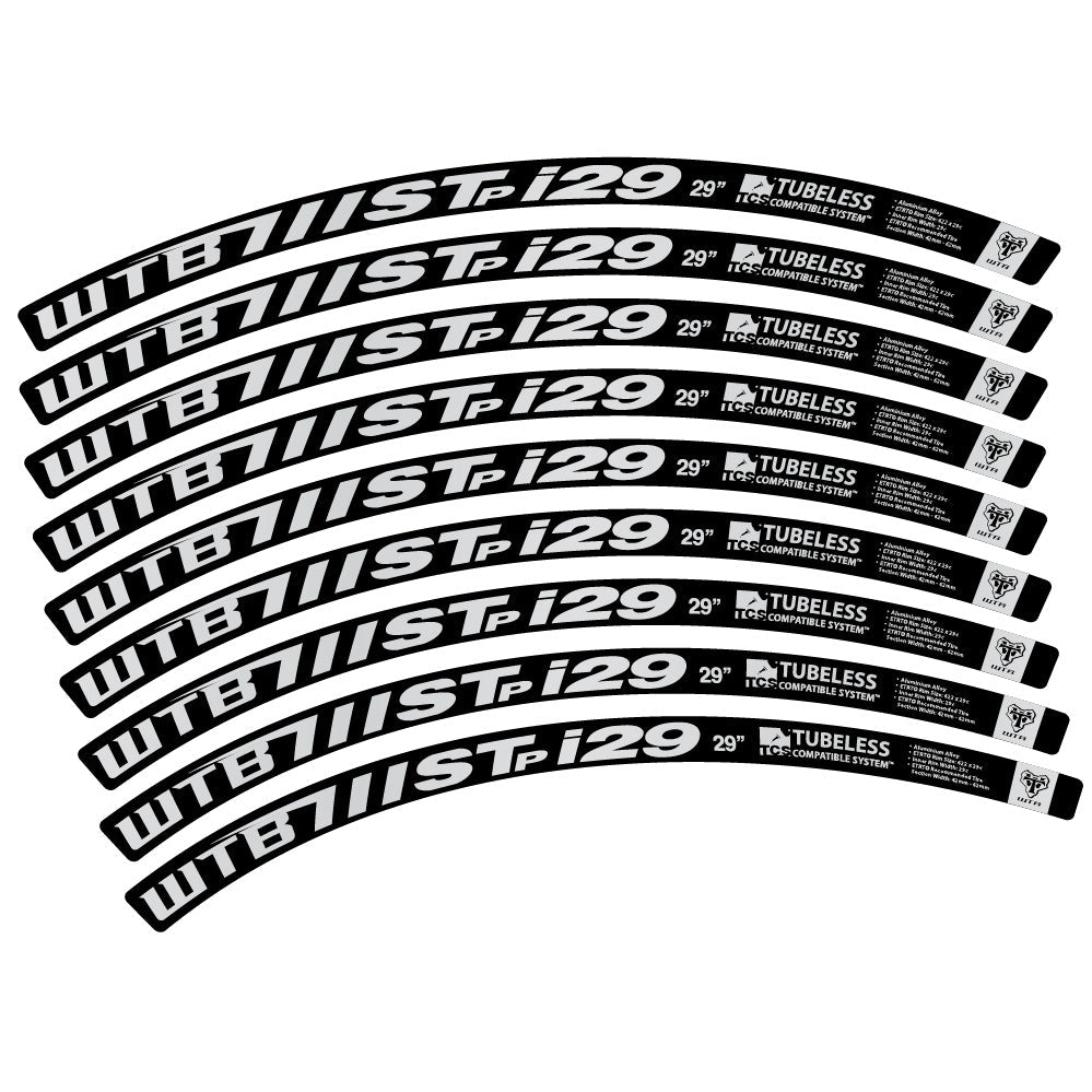 Autocollant WTB ST i29, Roues VTT 29, Autocollant Vélo vinyle