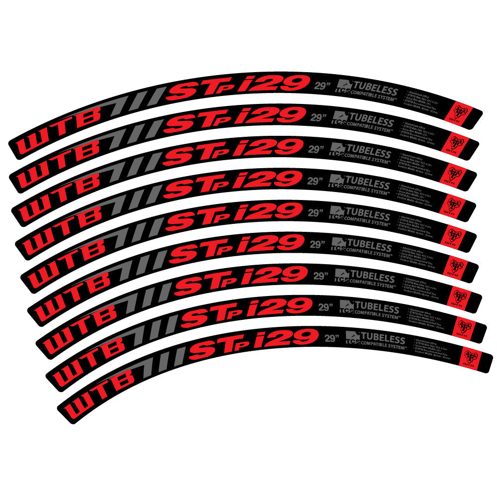 Autocollant WTB ST i29, Roues VTT 29, Autocollant Vélo vinyle