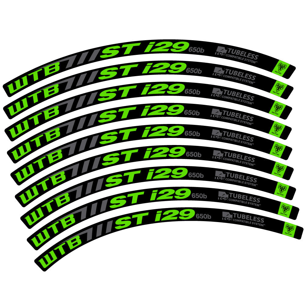 Autocollant WTB ST i29, Roues VTT 27.5, Autocollant Vélo vinyle
