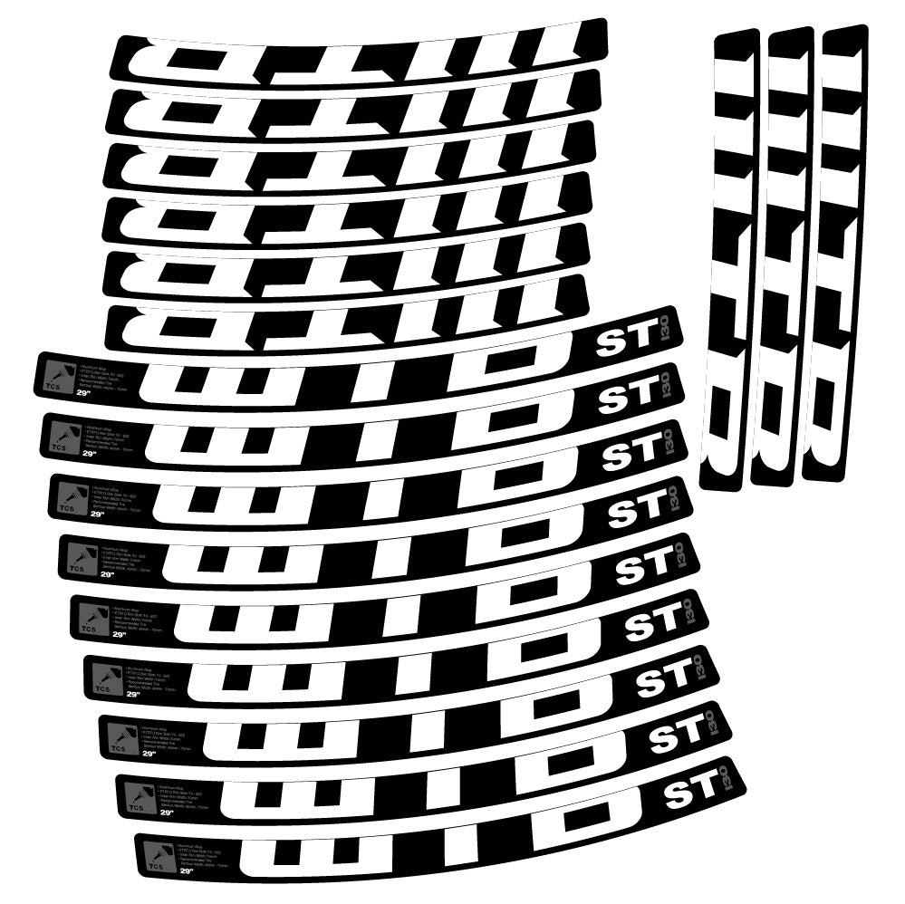 Autocollant WTB ST i30, Roues VTT 29, Autocollant Vélo vinyle