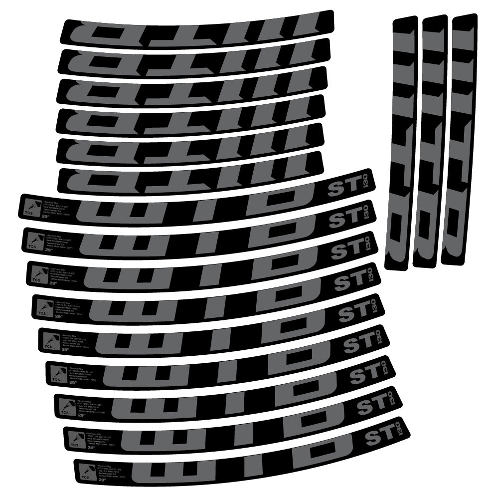 Autocollant WTB ST i30, Roues VTT 29, Autocollant Vélo vinyle