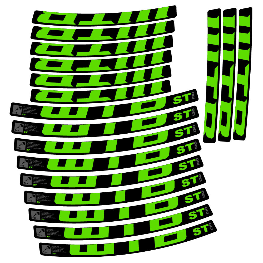 Autocollant WTB ST i30, Roues VTT 29, Autocollant Vélo vinyle