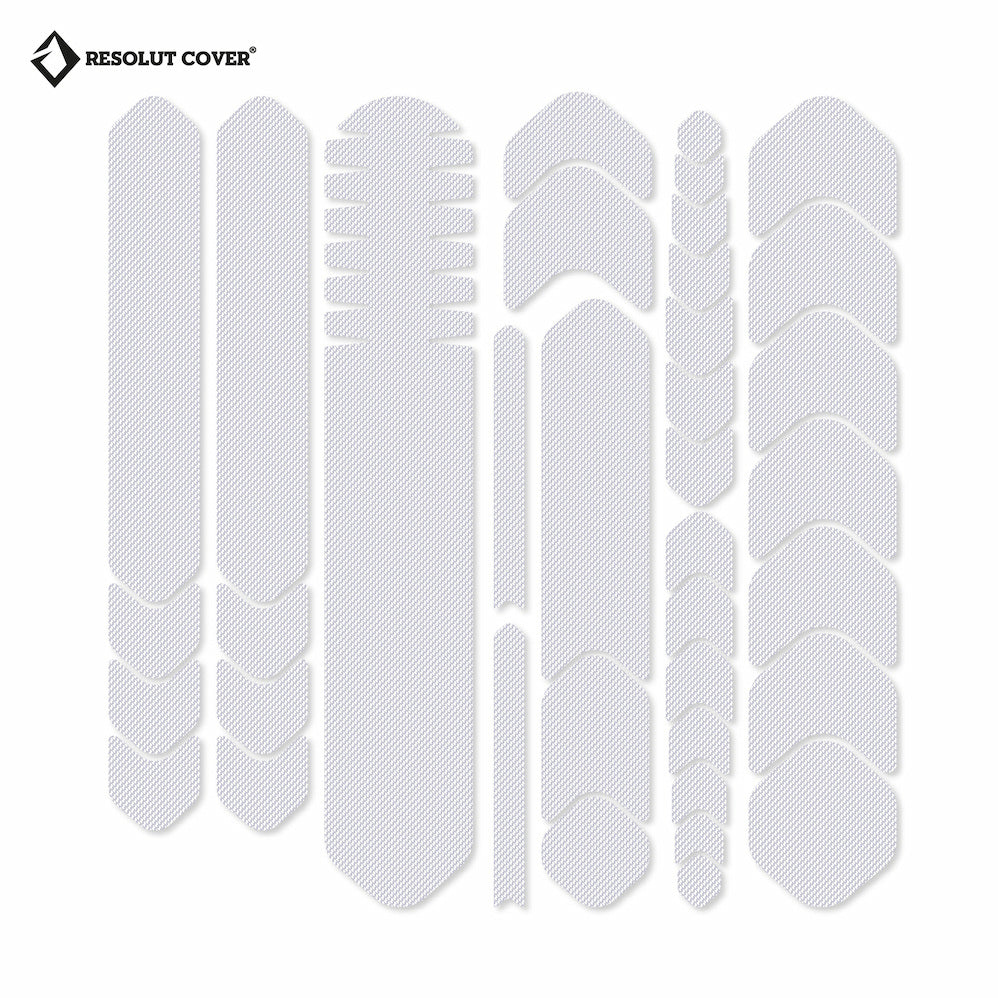 Autocollant Resolut Cover®, Cadre Protection, Autocollant Vélo vinyle