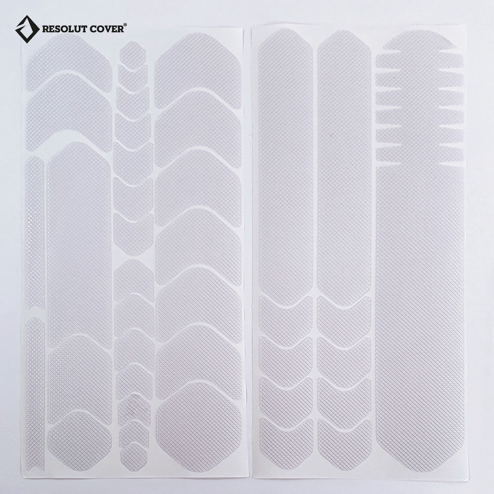 Autocollant Resolut Cover®, Cadre Protection, Autocollant Vélo vinyle