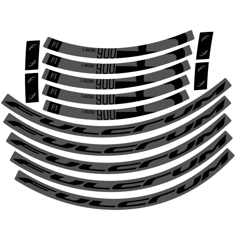 Autocollant Fulcrum Racing 900, Roues Route 22mm, Autocollant Vélo vinyle