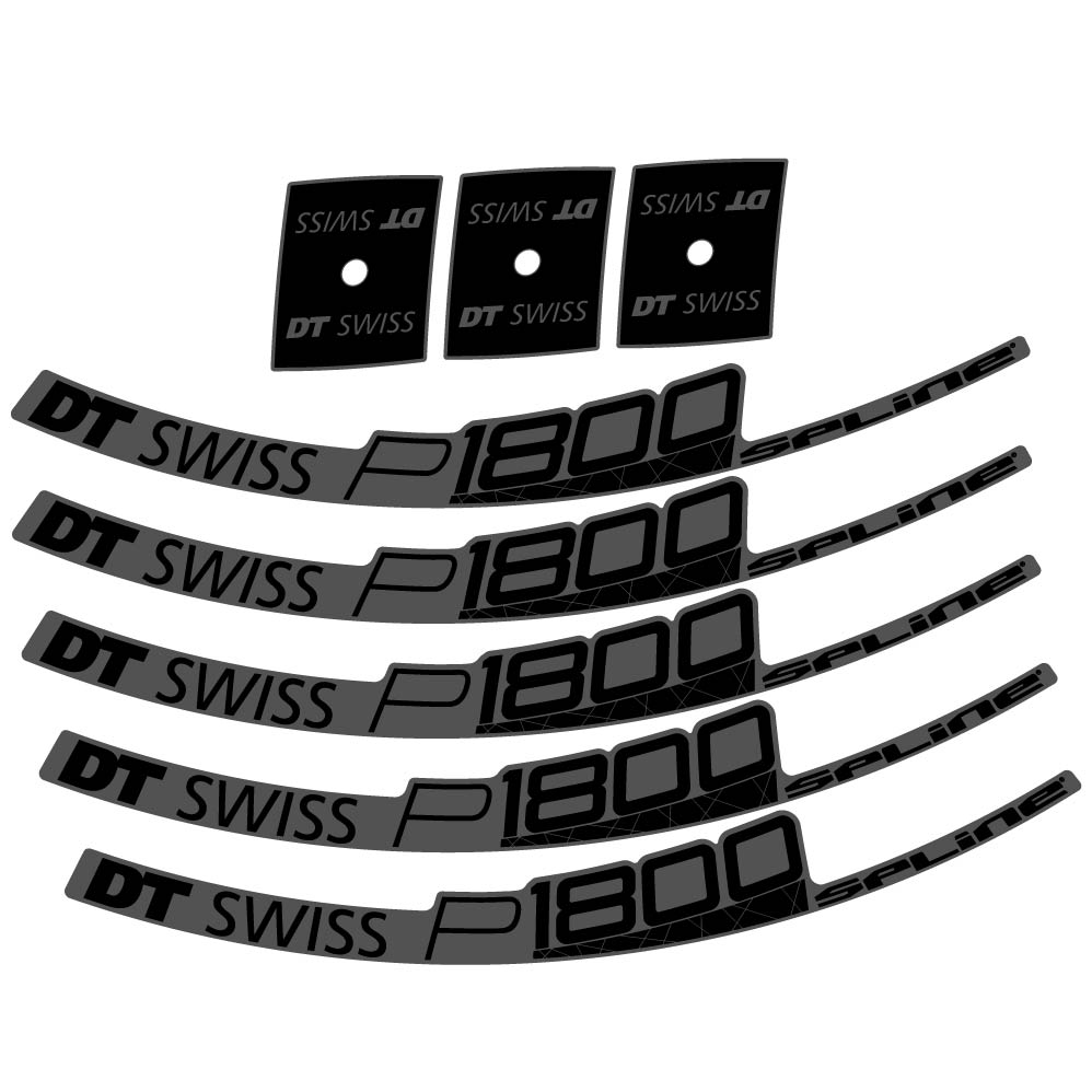 Autocollant DT Swiss P1800 32 Disc, Roues Route 32mm, Autocollant Vélo vinyle