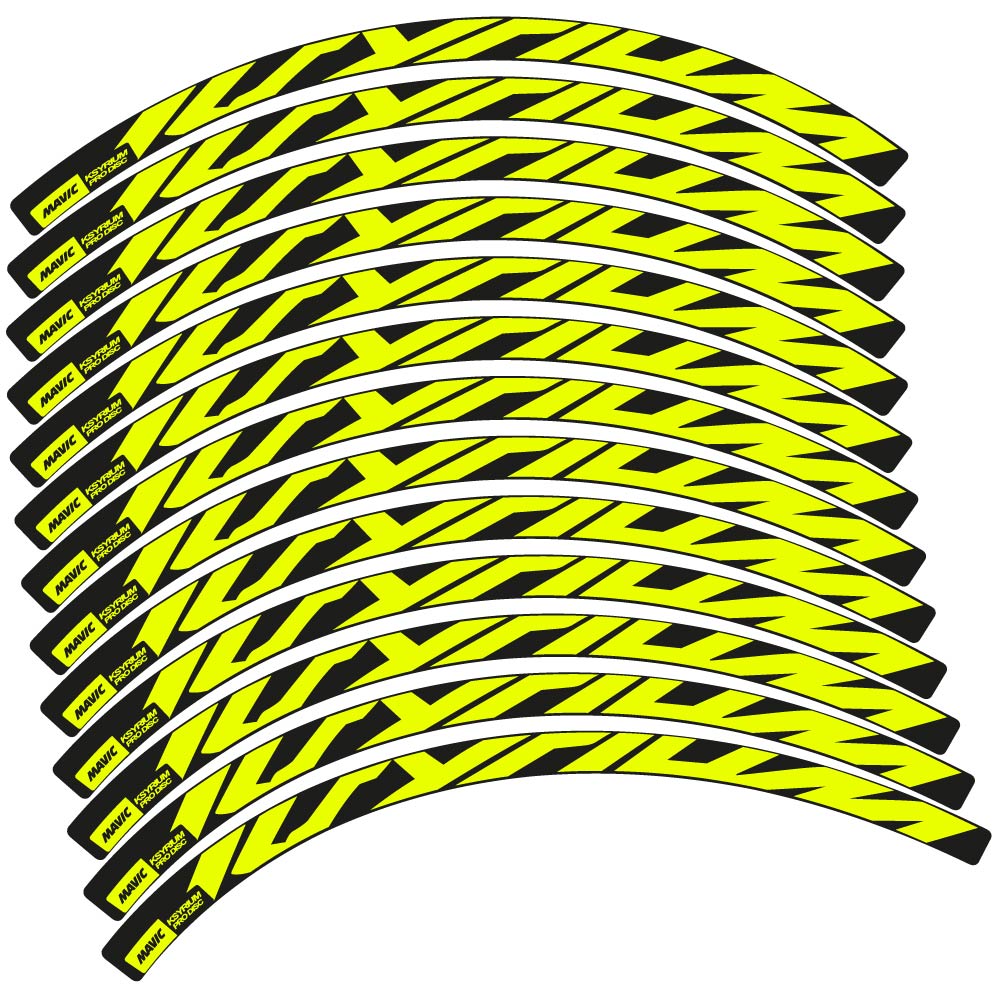 Autocollant Mavic Ksyrium Disc, Roues Route 30mm, Autocollant Vélo vinyle