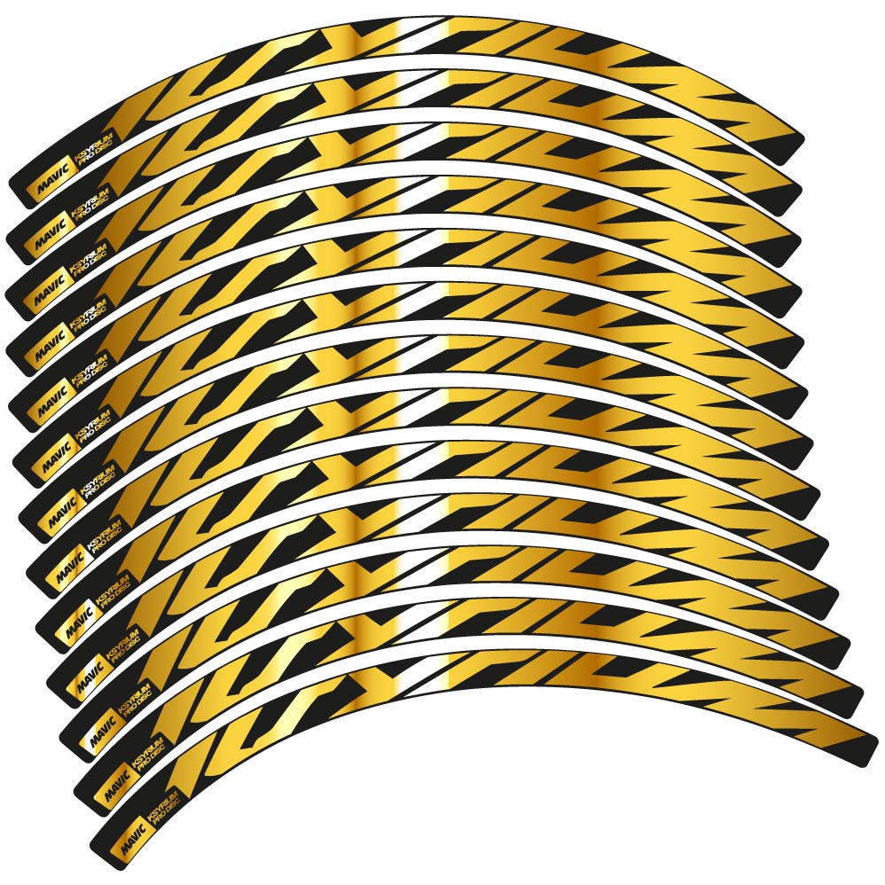 Autocollant Mavic Ksyrium Disc, Roues Route 30mm, Autocollant Vélo vinyle