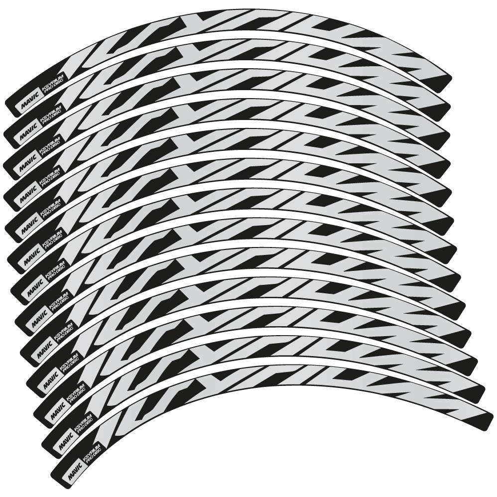 Autocollant Mavic Ksyrium Disc, Roues Route 30mm, Autocollant Vélo vinyle