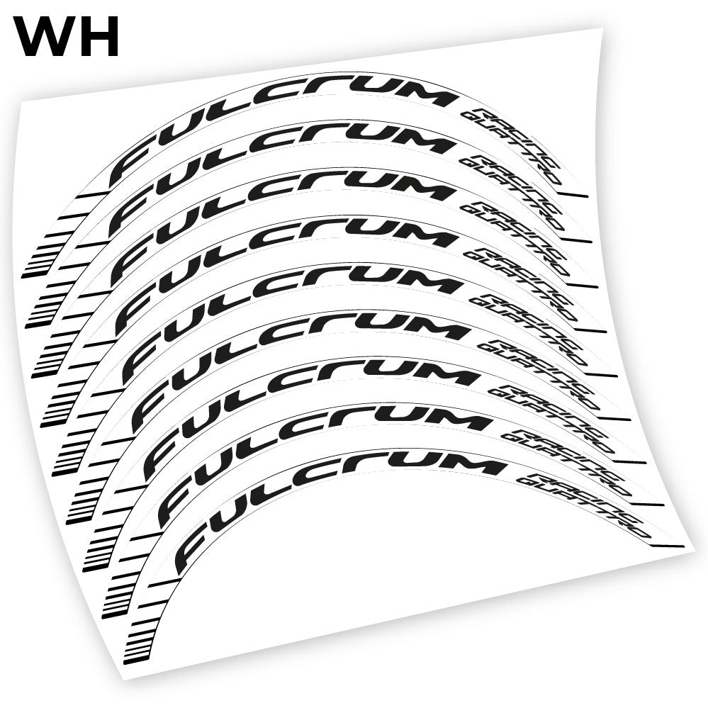 Autocollant Fulcrum Racing Quattro, route Mountain Wheel Vélos, autocollant vinyle