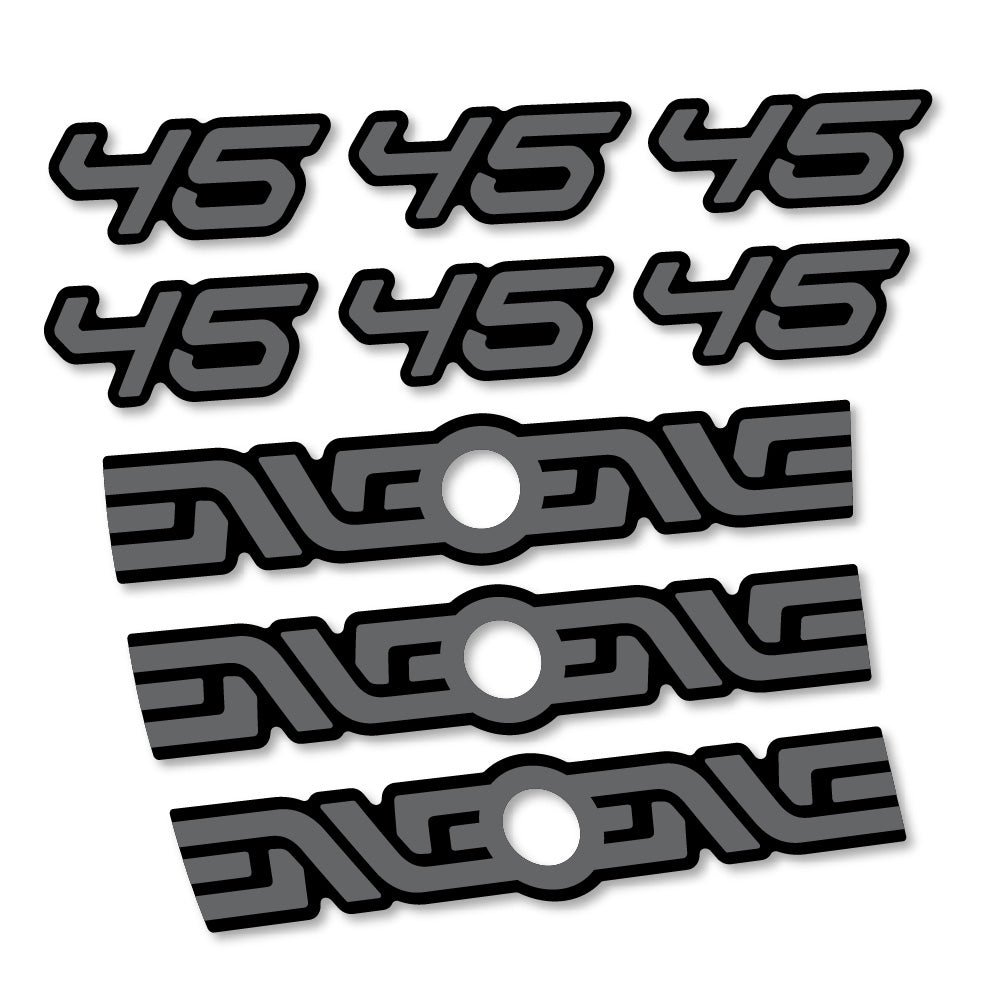 Autocollant Enve Foundation 45, Roues Route 45 mm, Autocollant Vélo vinyle