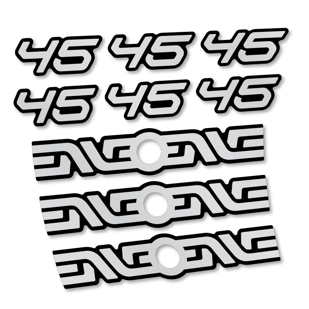 Autocollant Enve Foundation 45, Roues Route 45 mm, Autocollant Vélo vinyle