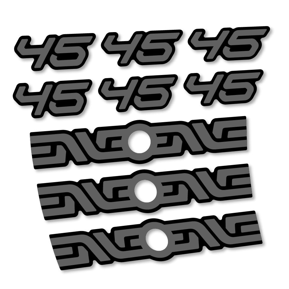 Autocollant Enve Foundation 45, Roues Route 45 mm, Autocollant Vélo vinyle