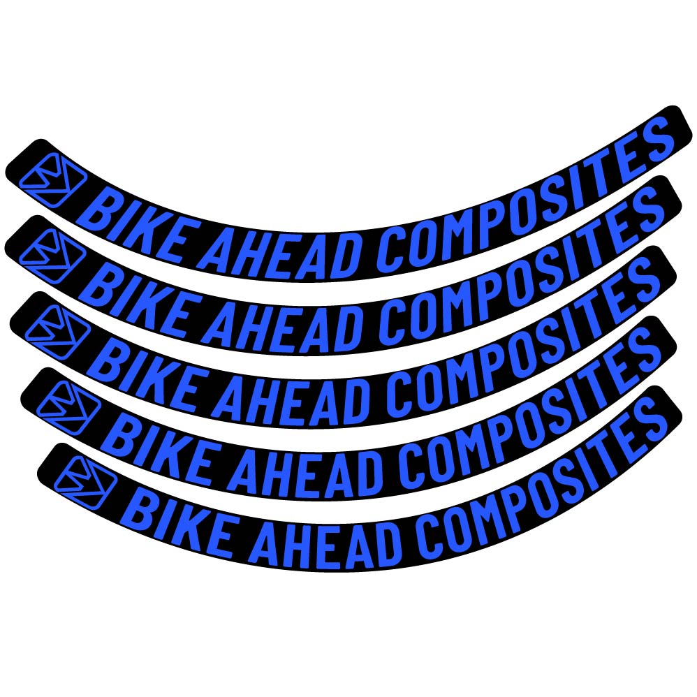 Autocollant VéloAhead Composites Biturbo Aero 2022, Roues Route 48.5mm, Autocollant Vélo vinyle