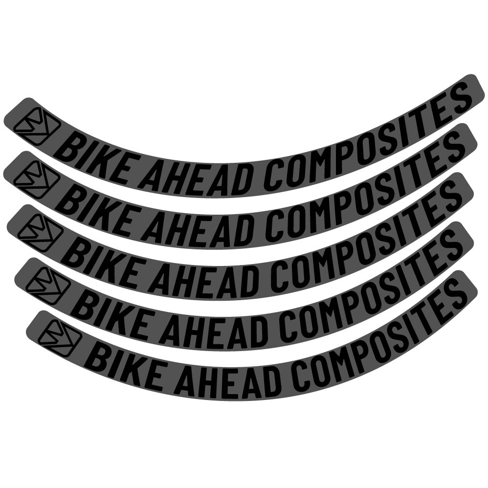 Autocollant VéloAhead Composites Biturbo Aero 2022, Roues Route 48.5mm, Autocollant Vélo vinyle