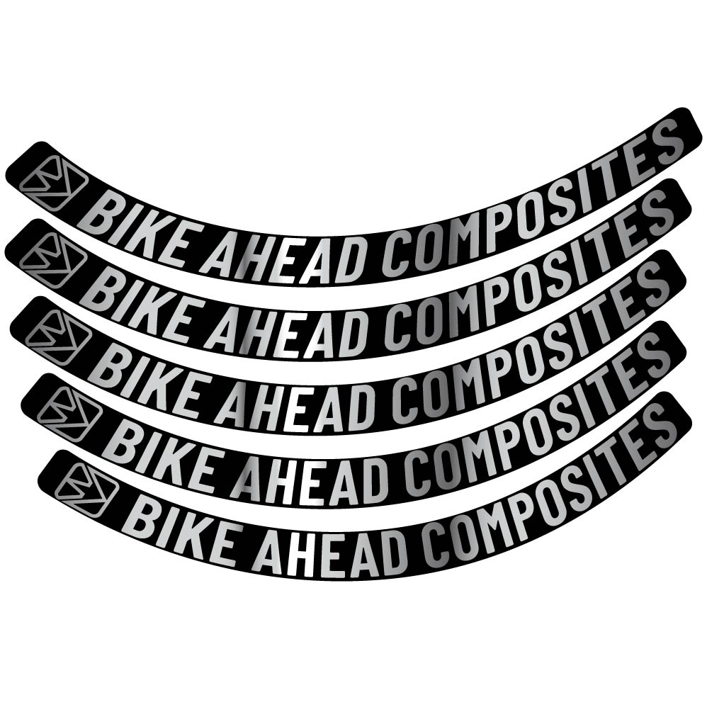 Autocollant VéloAhead Composites Biturbo Aero 2022, Roues Route 48.5mm, Autocollant Vélo vinyle