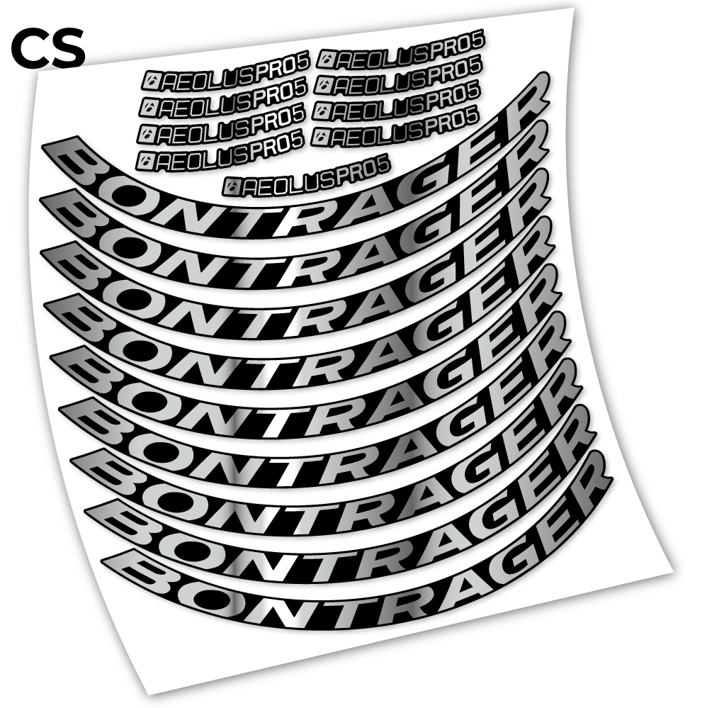 Autocollant, Bontrager Aeolous Pro 5 Disc, Roues Route 50mm Vélos Vinyle sticker