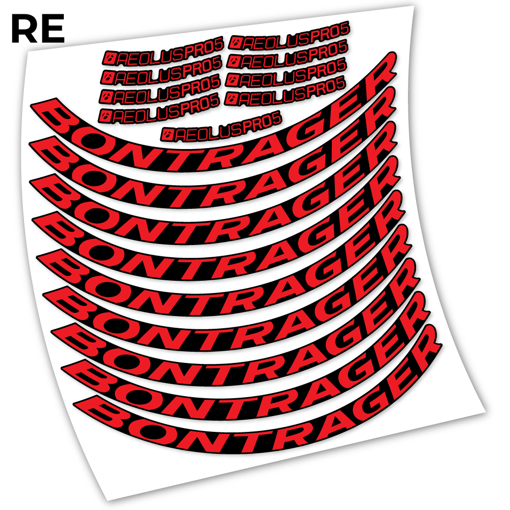 Autocollant, Bontrager Aeolous Pro 5 Disc, Roues Route 50mm Vélos Vinyle sticker
