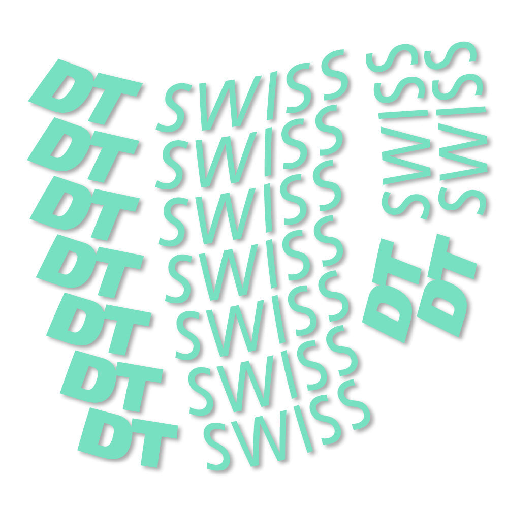 Autocollant DT Swiss, Roues Route 50mm, Autocollant Vélo vinyle