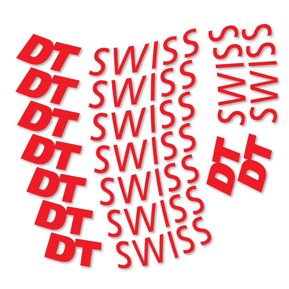 Autocollant DT Swiss, Roues Route 50mm, Autocollant Vélo vinyle