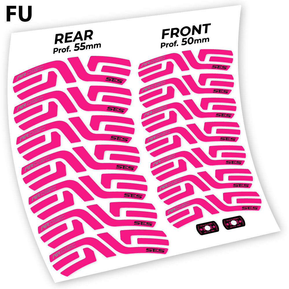 Autocollant, Enve AR SES 4.5 Disc, Mountain Wheel Vélos Vinyle autocollant