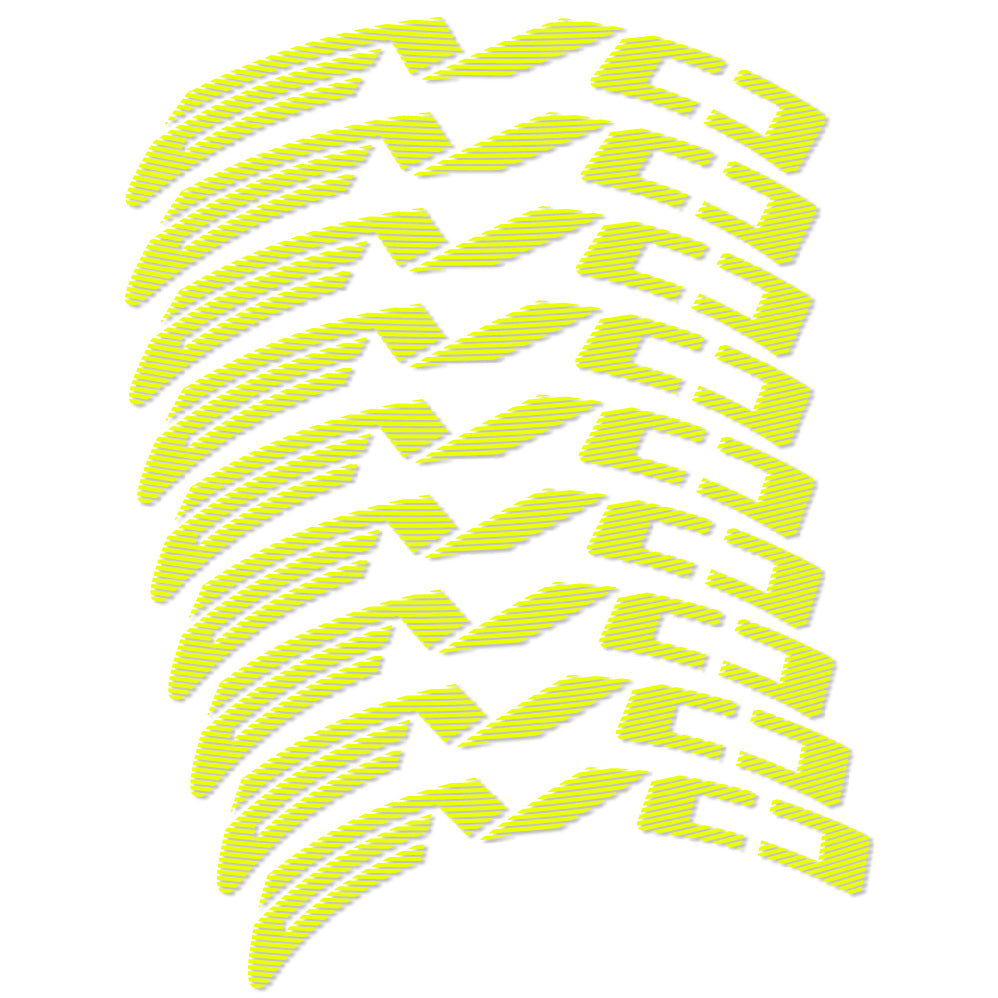 Autocollant Evo, Roues Route 50 mm, Autocollant Vélo vinyle