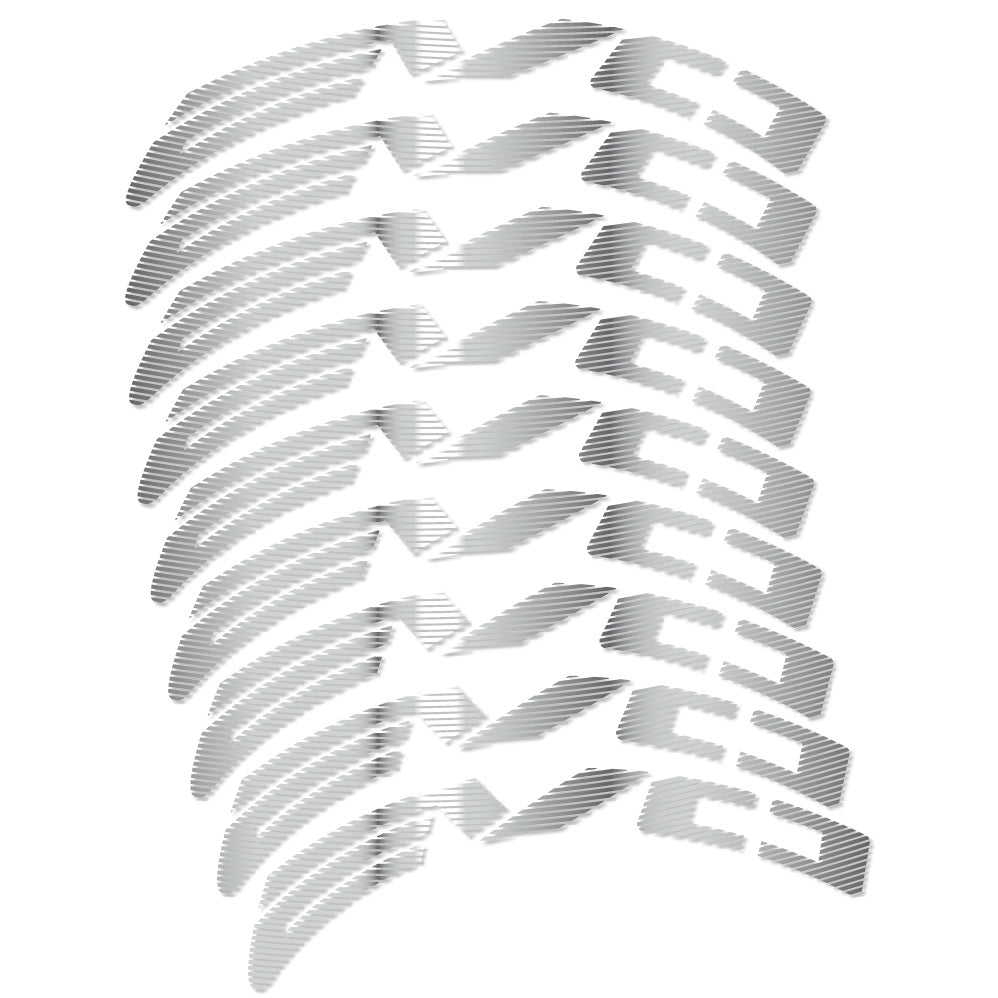 Autocollant Evo, Roues Route 50 mm, Autocollant Vélo vinyle