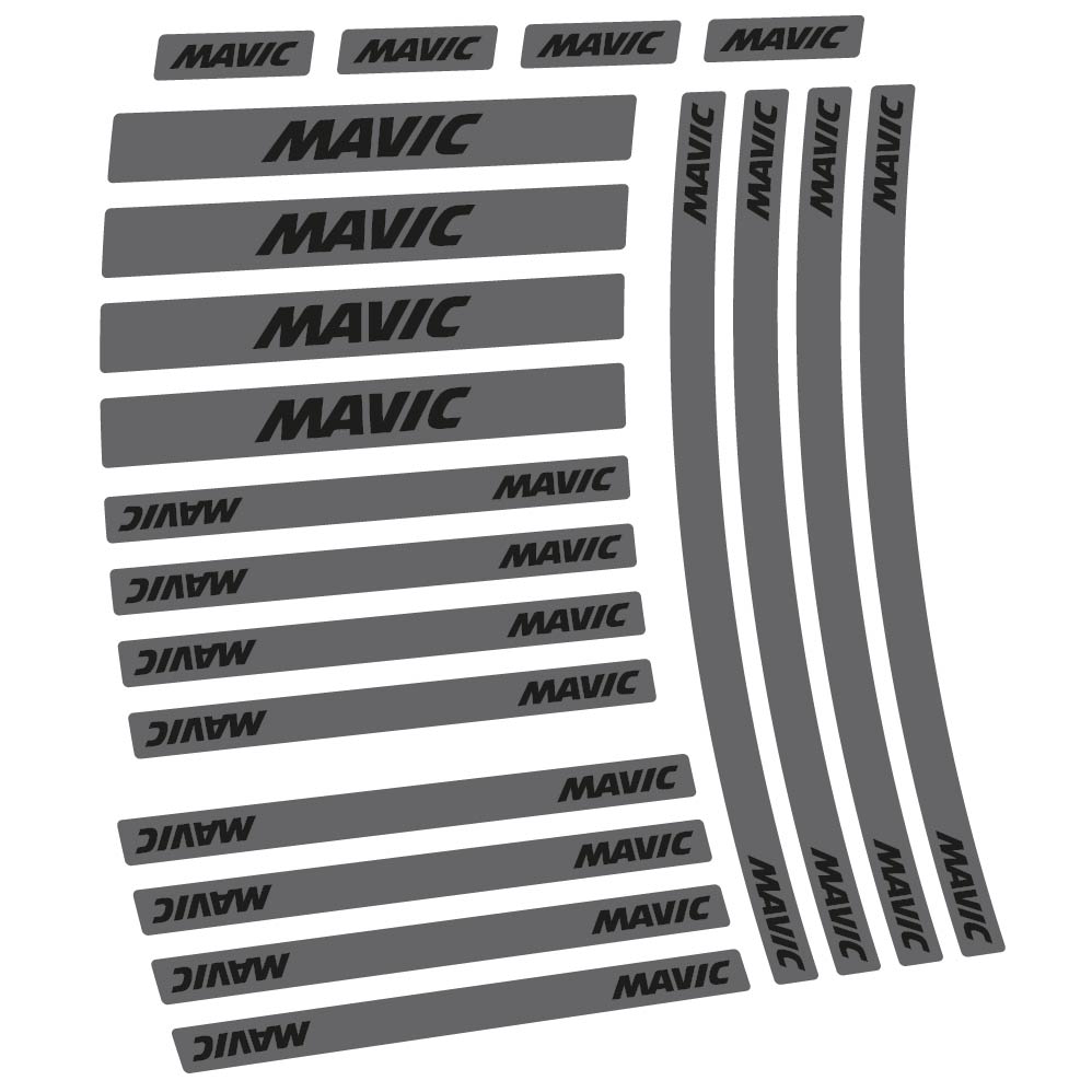 Autocollant Mavic, Roues Route 50mm et Moyeux, Autocollant Vélo vinyle