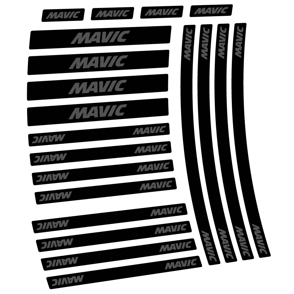 Autocollant Mavic, Roues Route 50mm et Moyeux, Autocollant Vélo vinyle