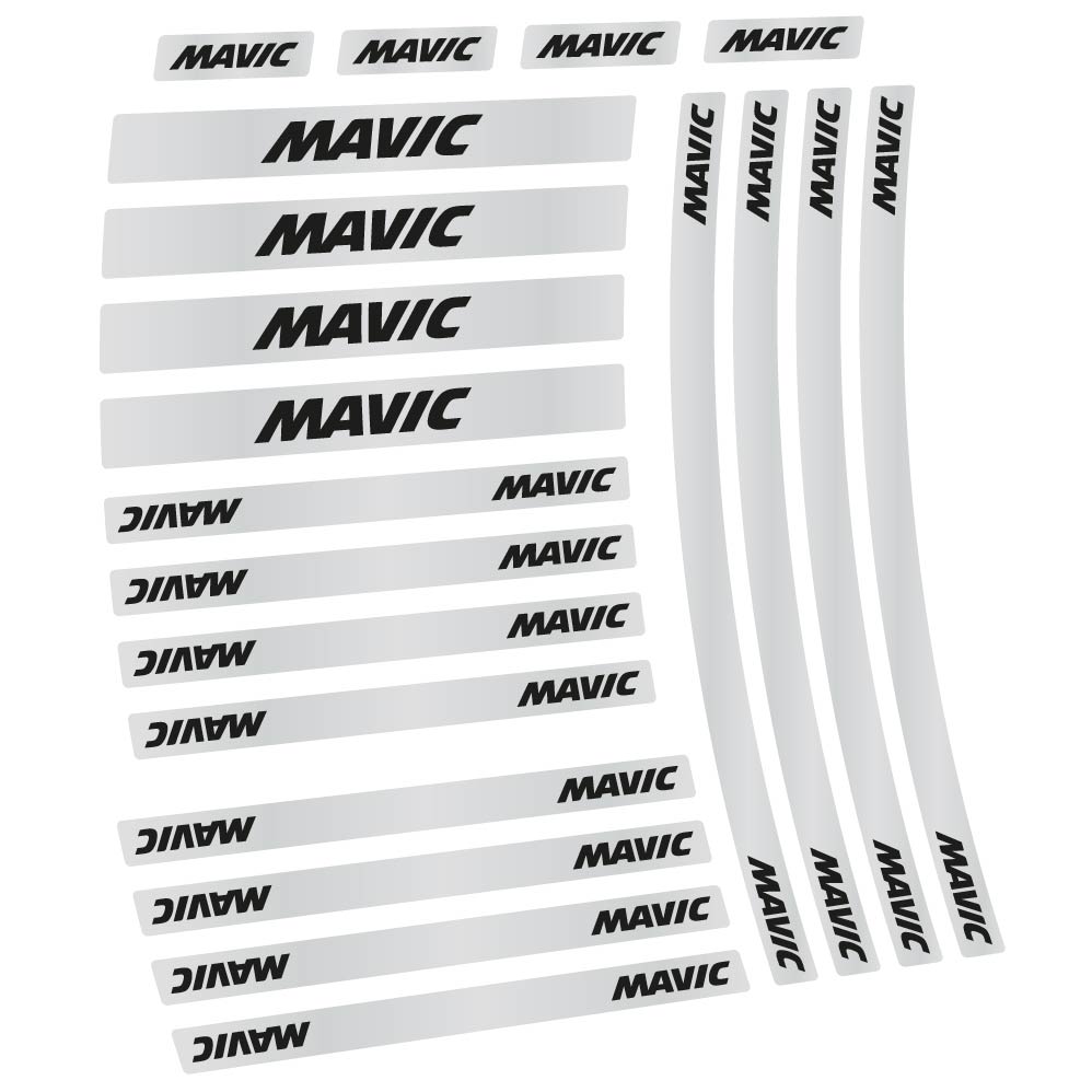 Autocollant Mavic, Roues Route 50mm et Moyeux, Autocollant Vélo vinyle