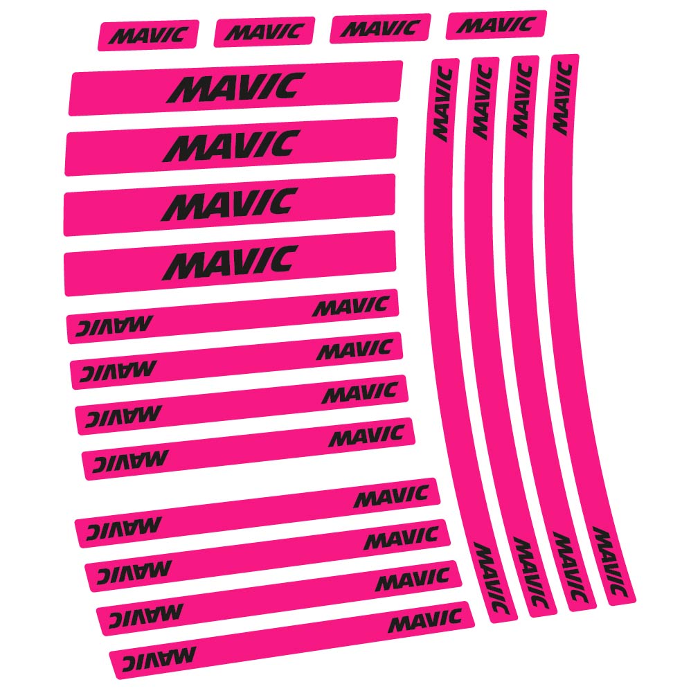 Autocollant Mavic, Roues Route 50mm et Moyeux, Autocollant Vélo vinyle