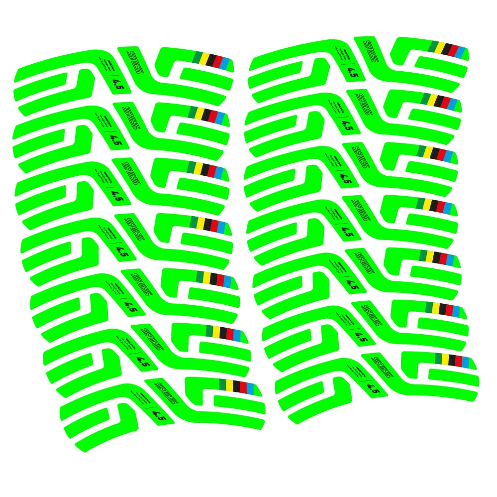 Autocollant Enve SES 4.5 World Cup Uci, Roues Route 52mm, Autocollant Vélo vinyle