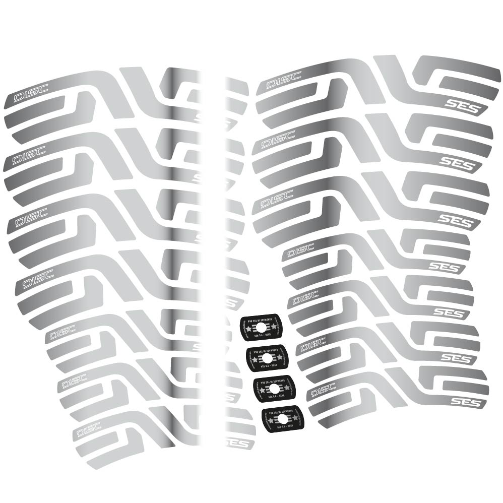 Autocollant Enve SES, Roues Route 55+65mm, Autocollant Vélo vinyle