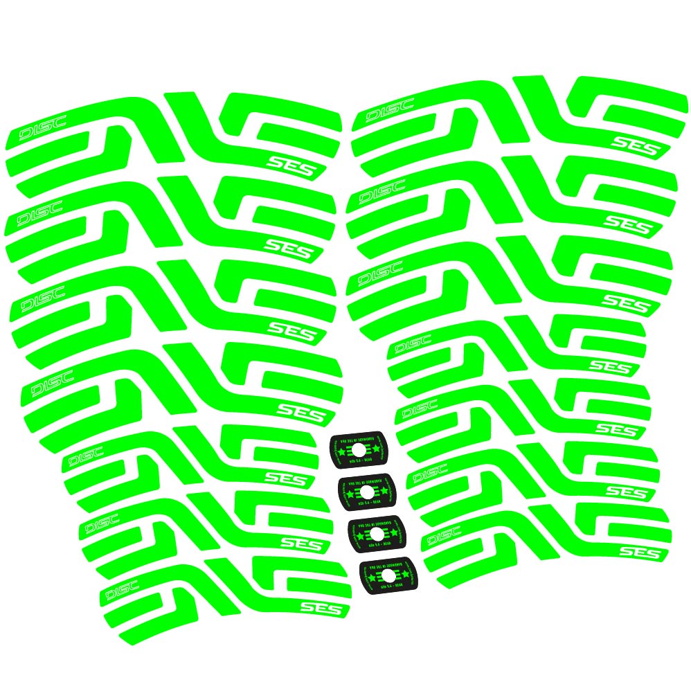 Autocollant Enve SES, Roues Route 55+65mm, Autocollant Vélo vinyle