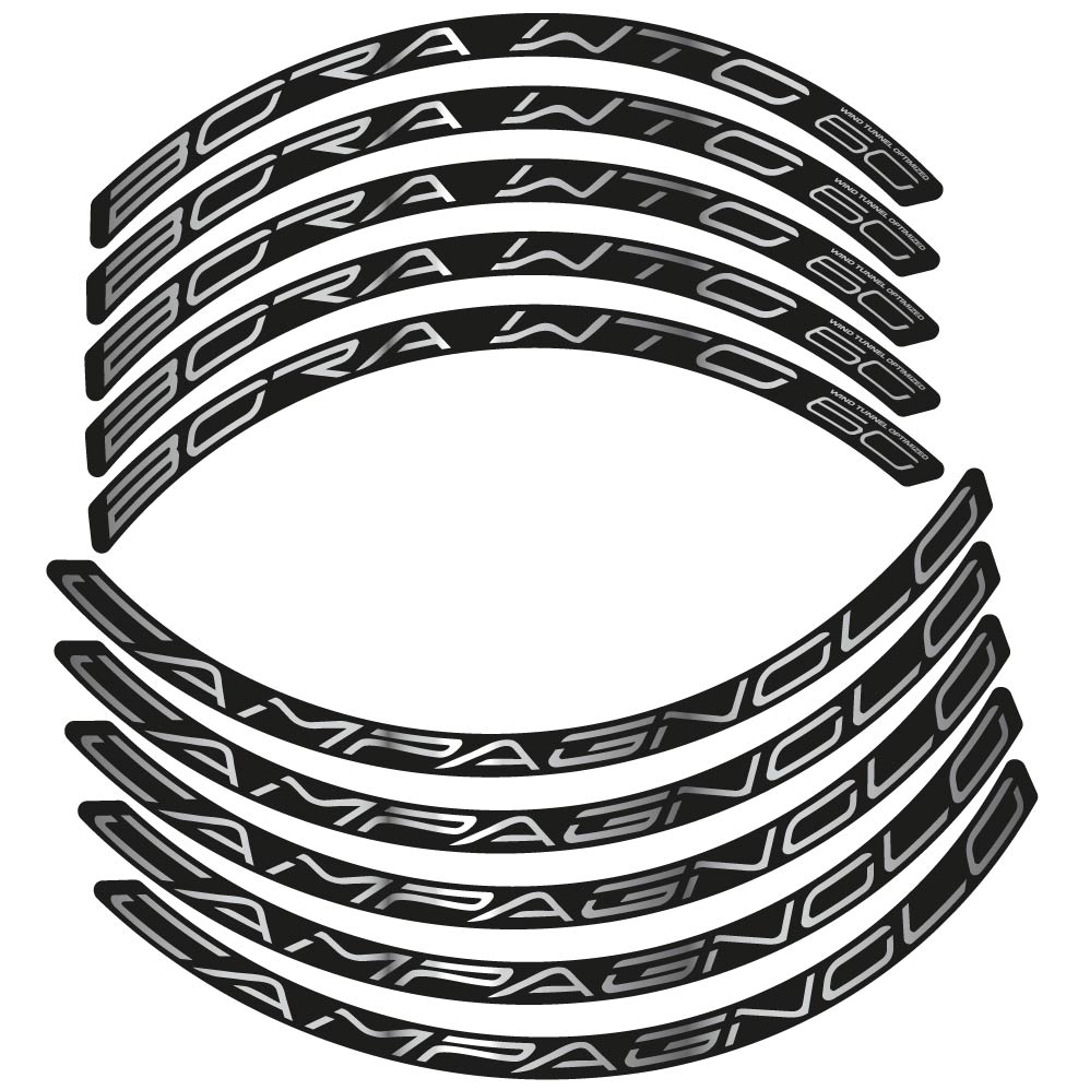 Autocollant Campagnolo Bora WTO 60, Roues Route 60mm, Autocollant Vélo vinyle