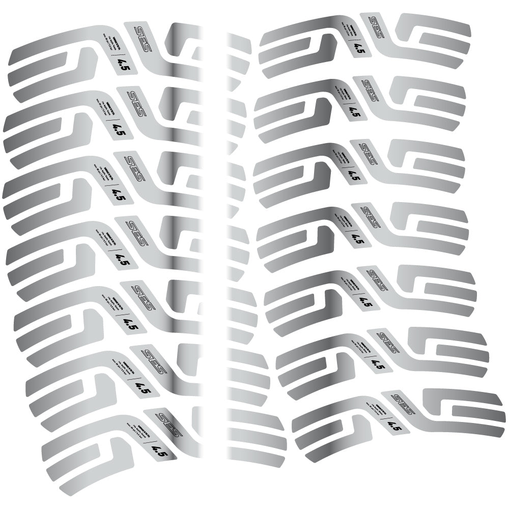 Autocollant Enve Ses 4.5, Profil Roues Route 48 & 56mm, Autocollant Vinyle