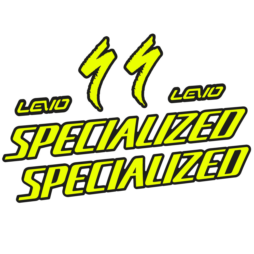 Autocollant Specialized Levo Comp Carbon Alloy 2022, Cadre, Vélo vinyle sticker