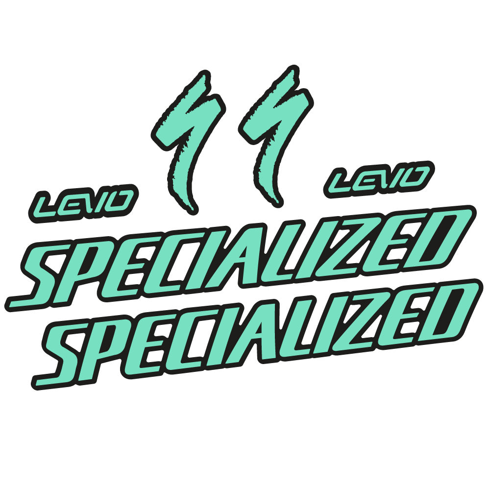 Autocollant Specialized Levo Comp Carbon Alloy 2022, Cadre, Vélo vinyle sticker