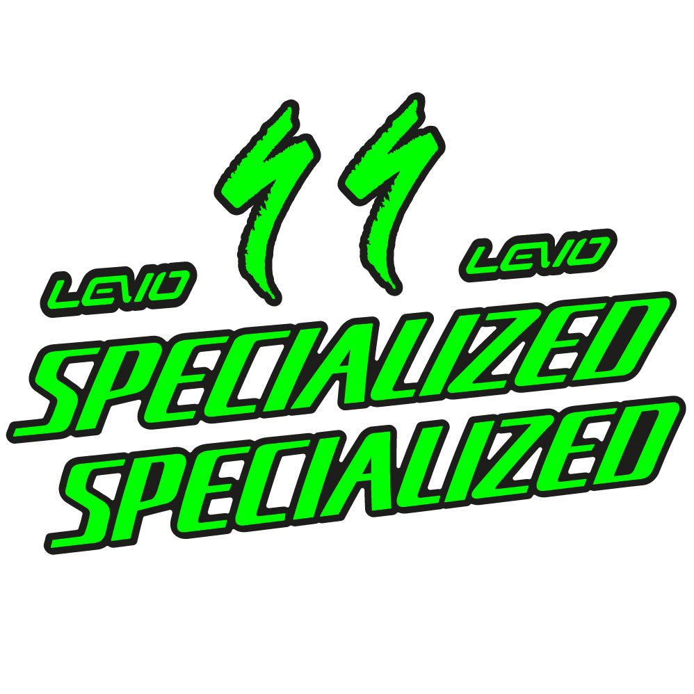 Autocollant Specialized Levo Comp Carbon Alloy 2022, Cadre, Vélo vinyle sticker
