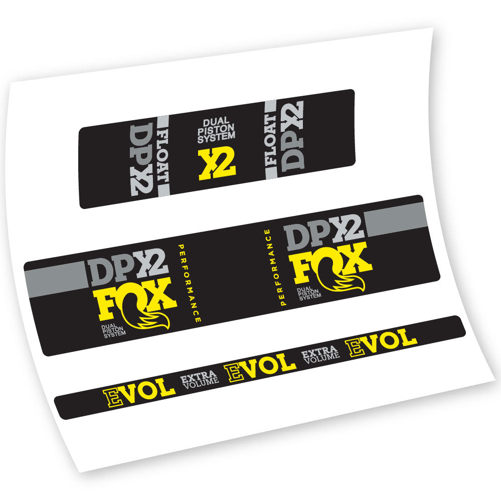 Autocollant Amortisseur Fox Float DPX2 Performance, Vélo Vinyle sticker