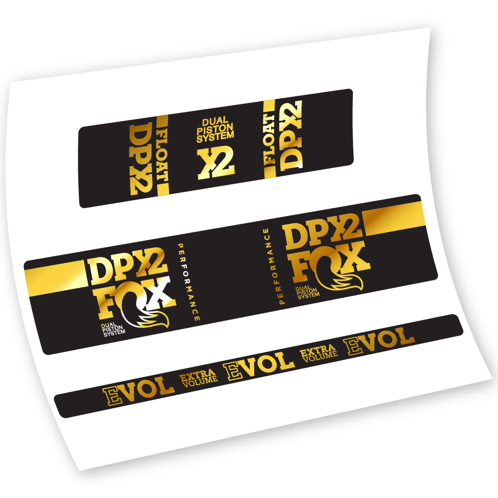 Autocollant Amortisseur Fox Float DPX2 Performance, Vélo Vinyle sticker