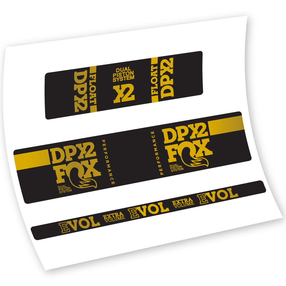 Autocollant Amortisseur Fox Float DPX2 Performance, Vélo Vinyle sticker
