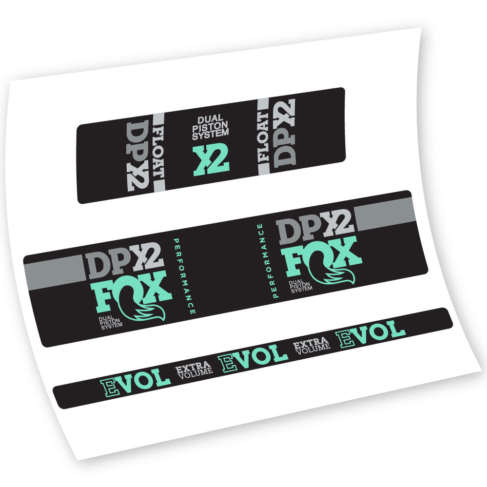 Autocollant Amortisseur Fox Float DPX2 Performance, Vélo Vinyle sticker