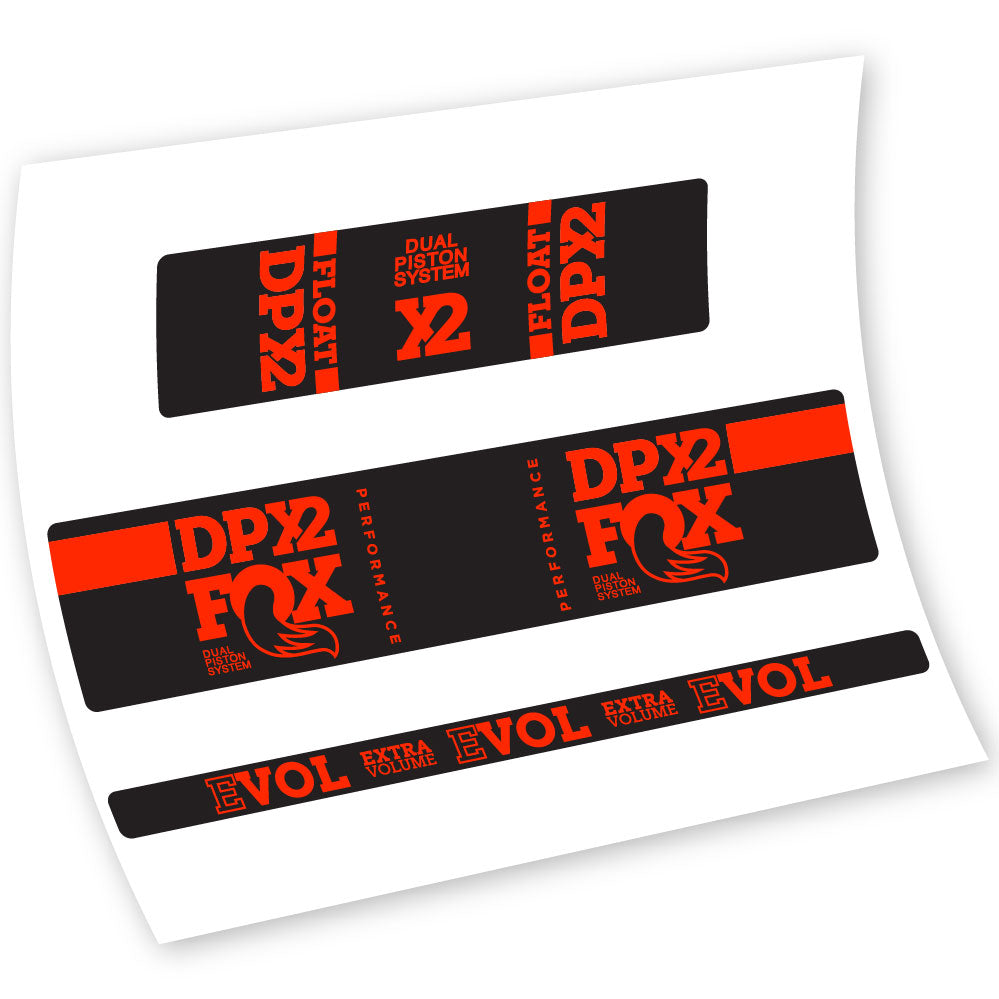 Autocollant Amortisseur Fox Float DPX2 Performance, Vélo Vinyle sticker