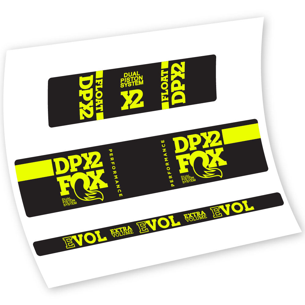 Autocollant Amortisseur Fox Float DPX2 Performance, Vélo Vinyle sticker