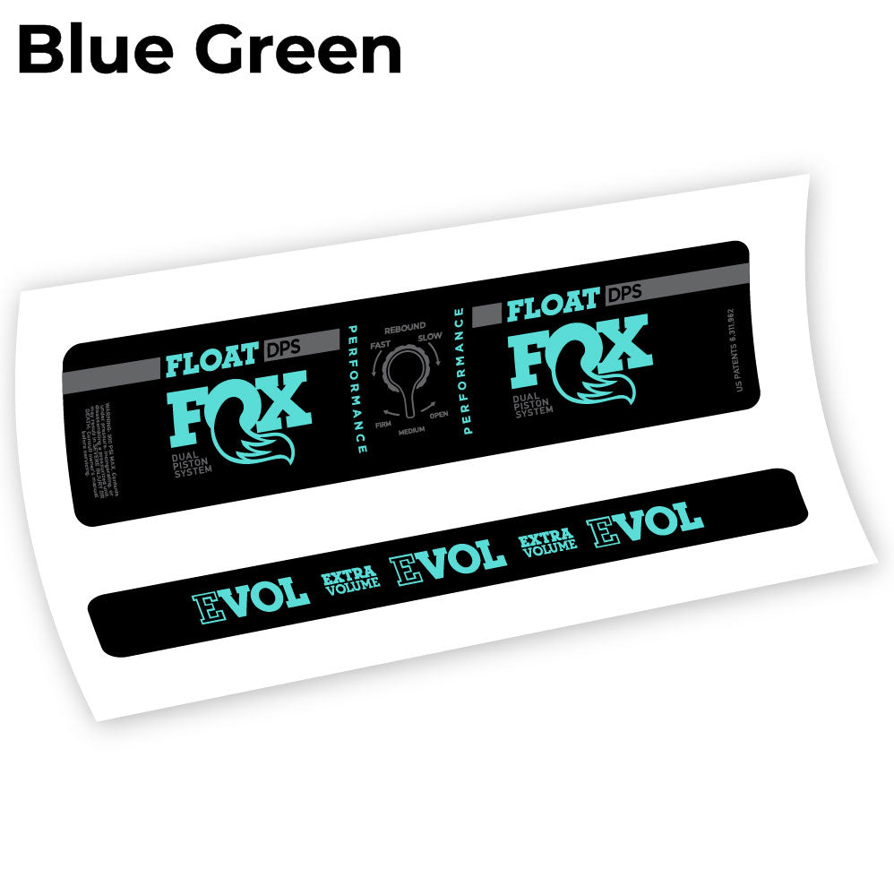Autocollant Fox DPS Performance 2019, Autocollant Vélo choc Vinyle