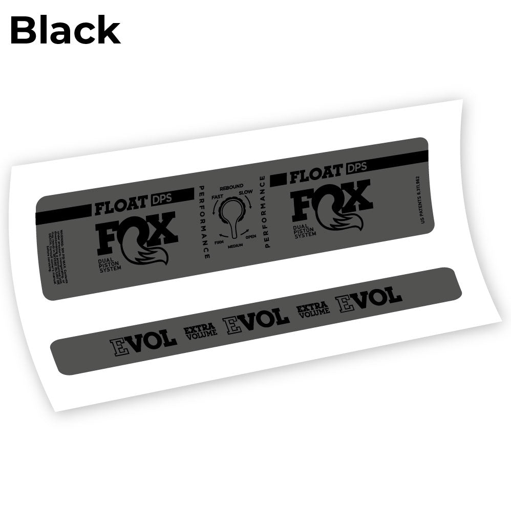 Autocollant Fox DPS Performance 2019, Autocollant Vélo choc Vinyle